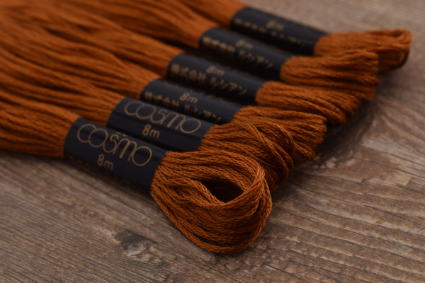 Мулине COSMO однотонный цвет  2129      . Арт 25-6/2129      