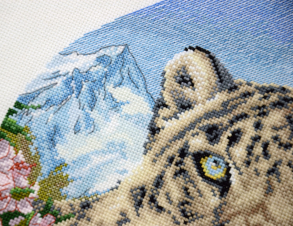 Набор для вышивания "Снежный барс". Арт 03.014.25 