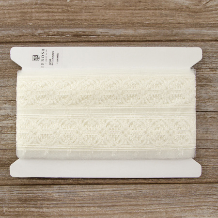 Кружево-вышивка на тюле, 20 мм. Арт 42196/00