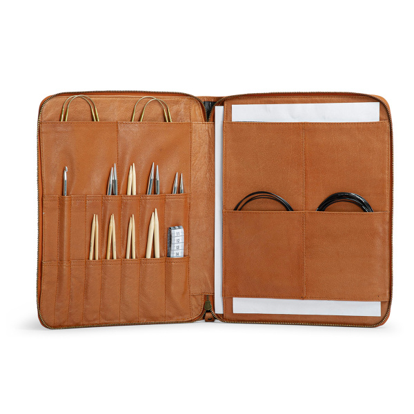 Папка-органайзер для спиц "Göteborg" Whisky. Арт QB-4217/Whisky