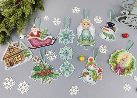 Набор для создания сувениров "Елочные украшения". Арт 23.001.03