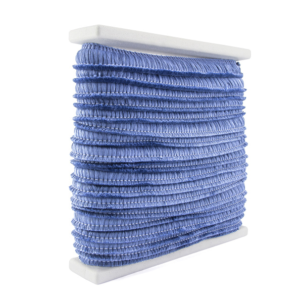 Бахрома декоративная, 30 мм, цвет светло-голубой. Арт BT - 30c - col.B-3