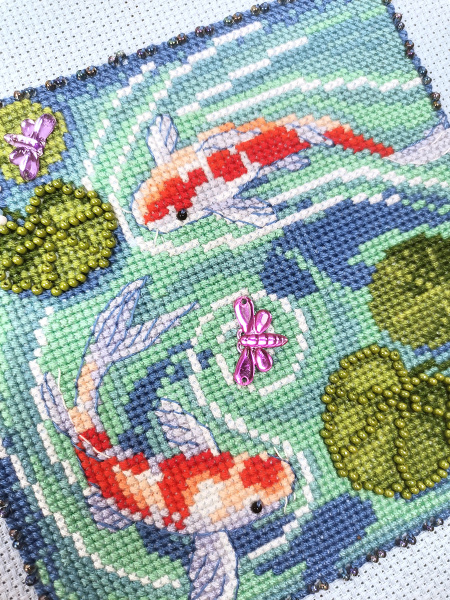 Набор для вышивания  "Рыбки". Арт 13.003.69