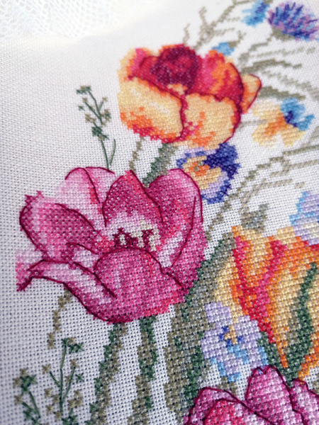 Набор для вышивания "Цветы весны". Арт 04.004.14