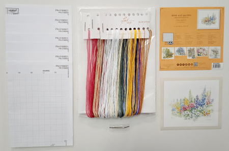 Набор для вышивания "Flower explosion"  . Арт PN-0198502