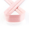 Косая бейка хлопок, 20 мм, 20 м, цвет 145, розовый нежный. Арт 6598-20мм-145