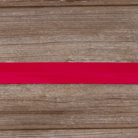 Косая бейка атласная 30 мм, 25 м, цвет 20, темно-розовый. Арт 6260-30мм-20            