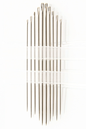 Иглы швейные ручные для модисток № 3-9, 10 шт. Арт 207.39                  