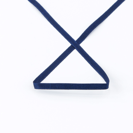 Лента для вышивания SAFISA на блистере, 4 мм, 5 м, цвет 15, темно-синий. Арт P111-4мм-15             