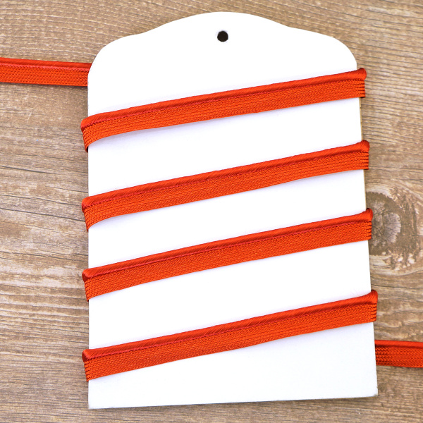 Кант декоративный, 2,5 мм, цвет красный. Арт 843212400A7501