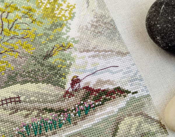 Набор для вышивания  Тишина гор". Арт 02.012.08