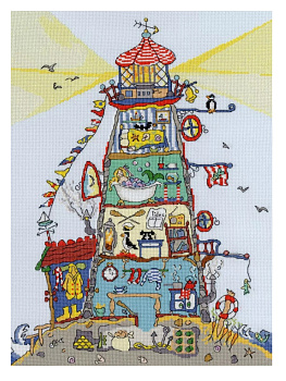 Набор для вышивания "Cut Thru’ Lighthouse" (Сократить через маяк). Арт XCT1