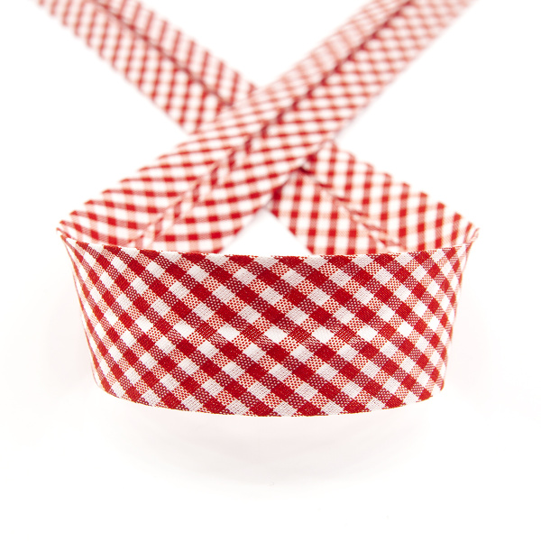 Косая бейка с рисунком SAFISA, арт.5400, 30 мм, 25 м, цвет 14. Арт 5400-30мм-14