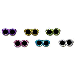 Набор пуговиц и/или декоративных элементов "Солнцезащитные очки"
