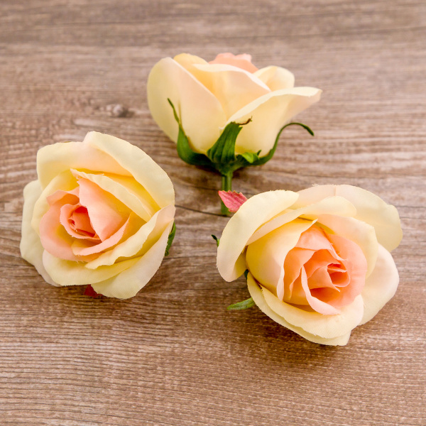 Цветок декоративный "Роза". Арт 201111-330