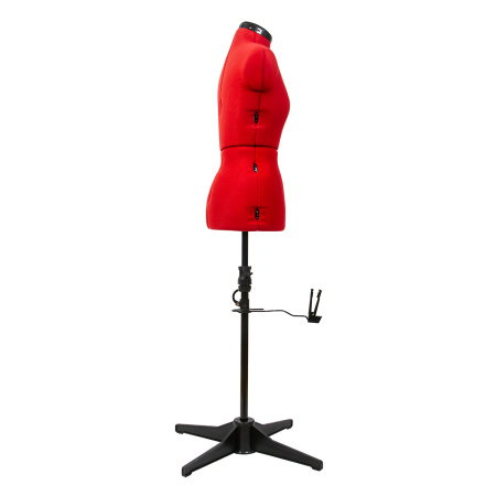 Манекен портновский раздвижной, размер S, цвет красный. Арт MR031.FG304C/G002