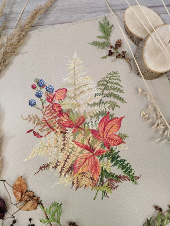 Набор для вышивания  "Жар-цвет". Арт 04.001.09