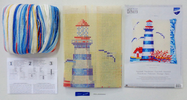 Набор для вышивания подушки "Маяк". Арт PN-0183155