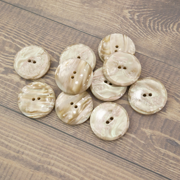 Пуговицы CONCEPT Mother of Pearl, размер 44, полиэстер, цвет COL.3 Snail. Арт 75315-044-COL.3SNAIL