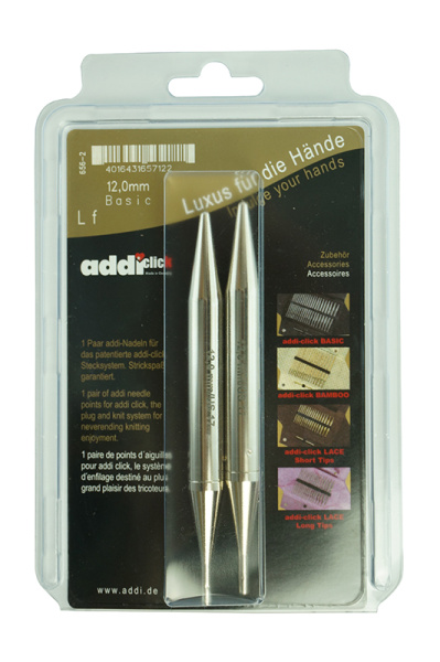 Дополнительные спицы к addiClick BASIC, №12, латунь. Арт 656-7/12-000