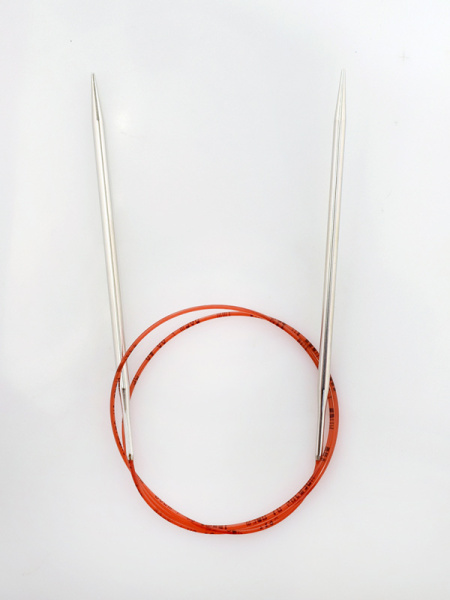 Спицы круговые с удлиненным кончиком, addiClassic Lace №4, 80 см. Арт 775-7/4-80