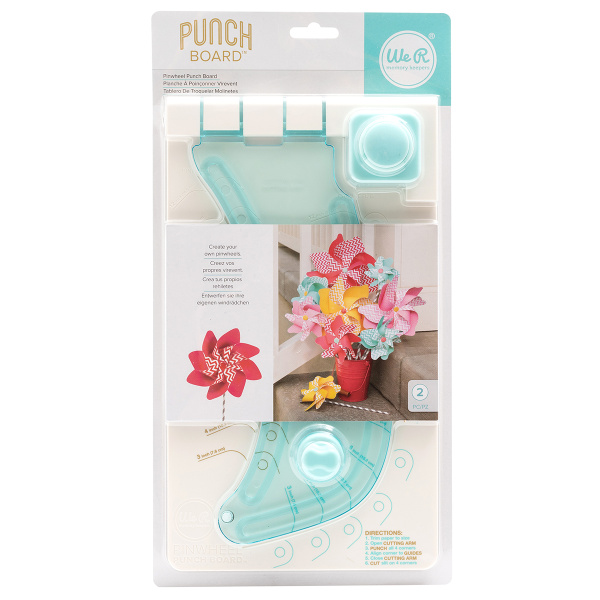 Доска «Pinwheel Punch Board» для изготовления ветряных топеров. Арт 71345-6