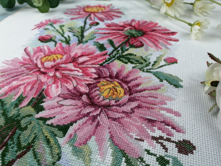 Набор для вышивания "Хризантемы". Арт 04.004.18