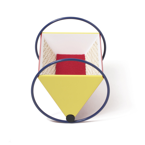 Игрушка интерьерная колыбель BAUHAUS "Weige" 14+, дизайн 1922 года, натуральное дерево, 13 х 14 см . Арт 9654