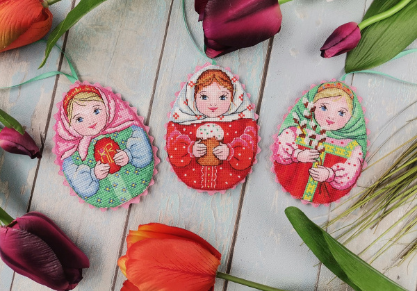 Набор для создания пинкипов "Светлое воскресенье". Арт 21.002.36