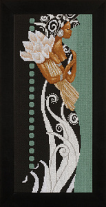 Набор для вышивания "African Lady with Flowers"  