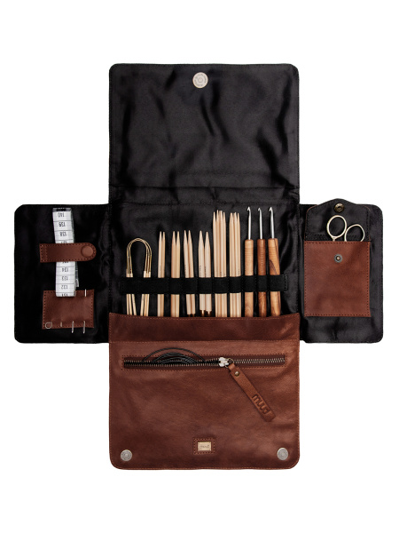 Органайзер для спиц и крючков "Gro" Rich Brown. Арт QB-4704/Rich Brown