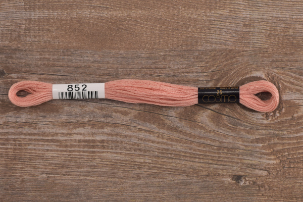 Мулине COSMO однотонный цвет  852       . Арт 25-6/852       