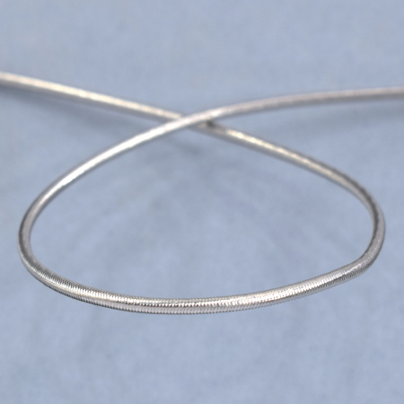 Резинка шляпная PEGA, цвет серебряный, 1,6 мм. Арт 852216100Silver