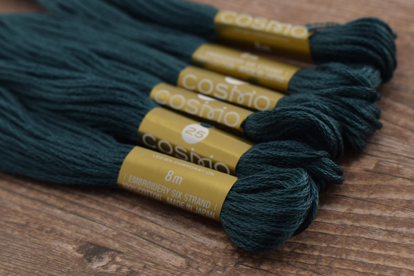 Мулине COSMO однотонный цвет  984       . Арт 25-6/984       