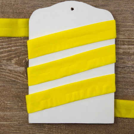 Резинка-бейка, 20 мм, цвет желтый. Арт 9883-20/9044