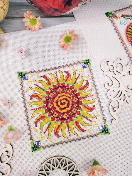 Набор для вышивания  "Ясно солнышко". Арт 13.003.71