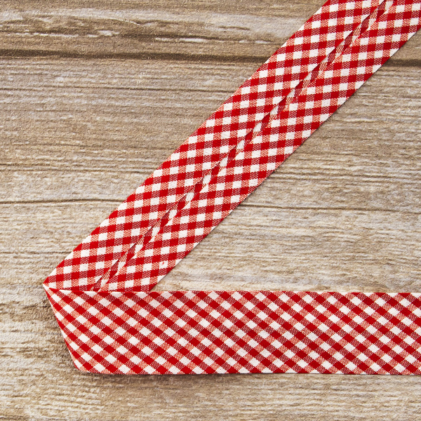 Косая бейка с рисунком SAFISA, арт.5400, 30 мм, 25 м, цвет 14. Арт 5400-30мм-14