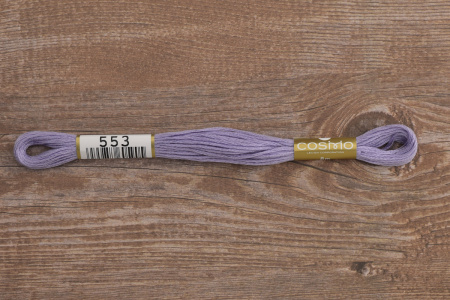 Мулине COSMO однотонный цвет  553       . Арт 25-6/553       