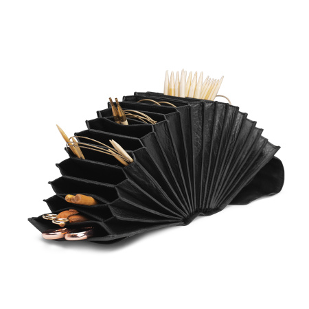 Органайзер для круговых спиц "Betina XL" Black. Арт QB-4619/Black