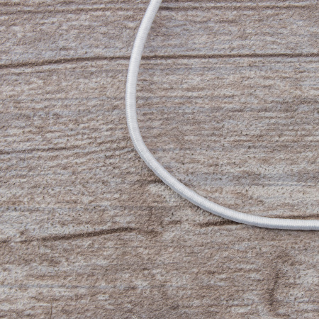 Резинка шляпная SAFISA, 2 мм, цвет 02, белый. Арт 4730-2мм-02