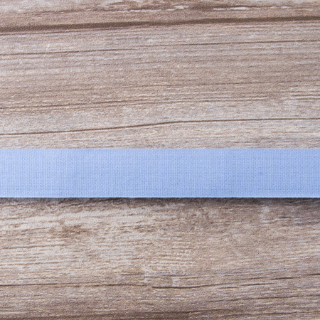 Тесьма киперная хлопковая на блистере SAFISA, 25 мм, 2 м , цвет 04, голубой светлый. Арт P00260C-25мм-04         