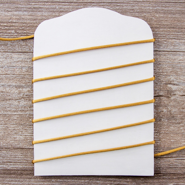 Шнур атласный мини-рулон, 2 мм, 4,5 м, цвет 54, золотистый. Арт P00462-2мм-54           