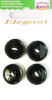 Пуговицы ELEGANT. Арт 14027-18-14189/4