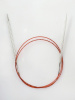 Спицы круговые с удлиненным кончиком, addiClassic Lace №4, 100 см. Арт 775-7/4-100