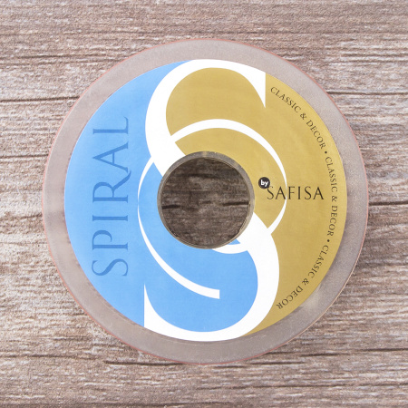 Лента с рисунком клетка SAFISA, 16(18) мм, 25 м, цвет 61, оранжевый. Арт 469-16мм-61             