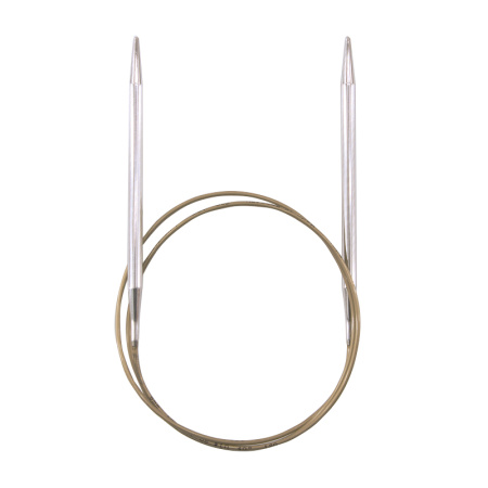 Спицы, круговые, супергладкие, addiClassic №6, 100 см. Арт 105-7/6-100