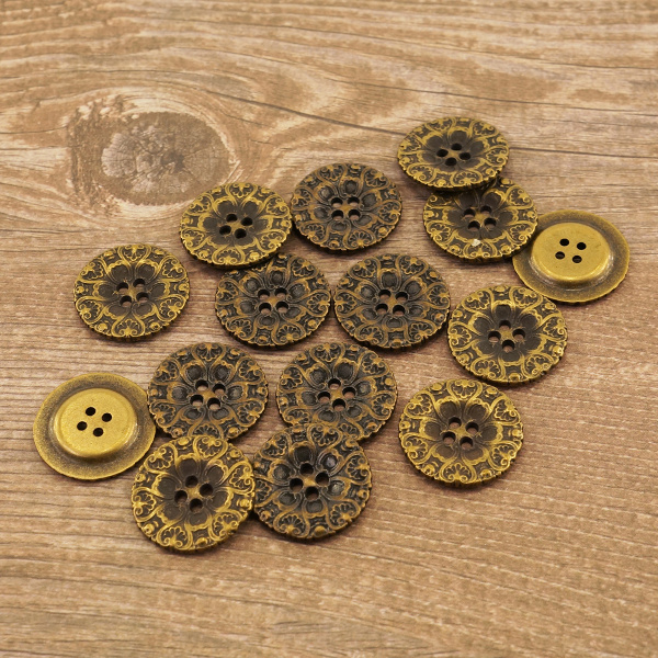 Пуговица DISBOTON, размер 32  C/10 ART. 3467Z. Арт 32408320001080D