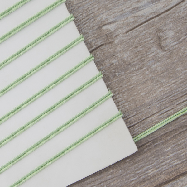 Шнур-сутаж PEGA, салатовый, 3 мм. Арт 841113909A1801