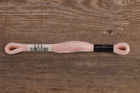 Мулине COSMO однотонный цвет  111       . Арт 25-6/111       