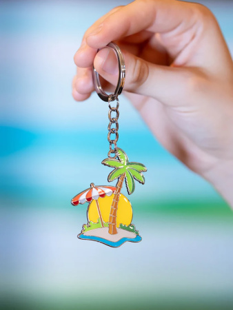 Брелок TROIKA "URLAUB". Арт KR25-02-CH